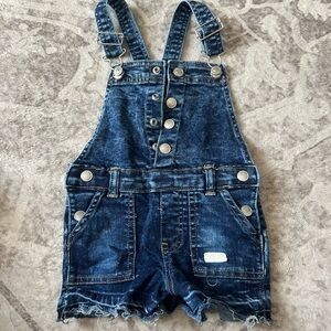 Denim Blue Kids Overalls